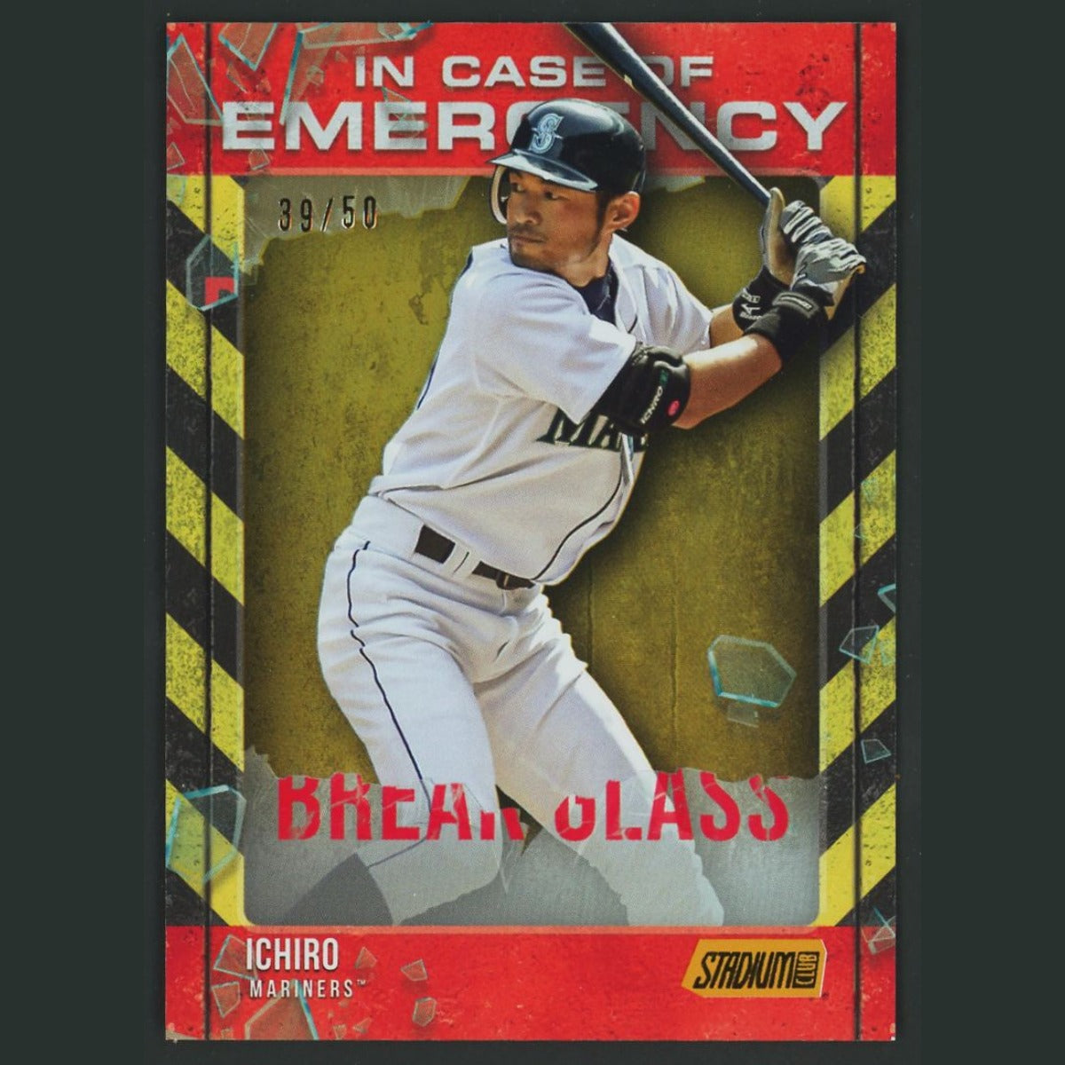 Ichiro /50 #ICE-8 2025 Topps In Case of Emergency Gold Seattle Mariners Baseball MLB