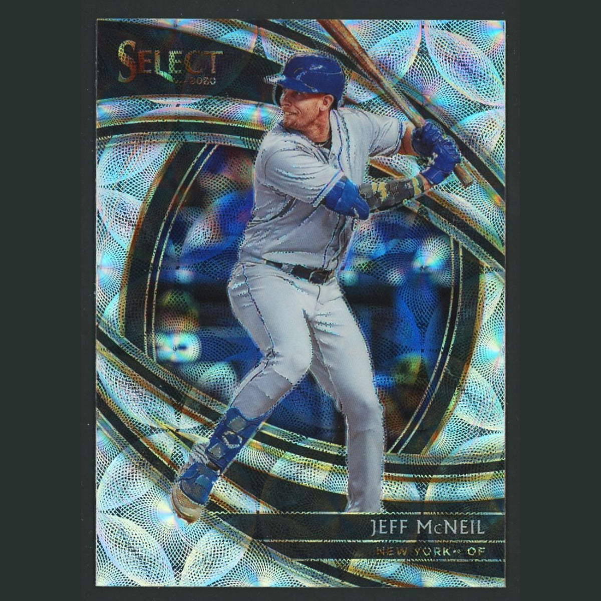 Jeff McNeil #102 2020 Panini Select Scope Prizm New York Mets Baseball Card MLB